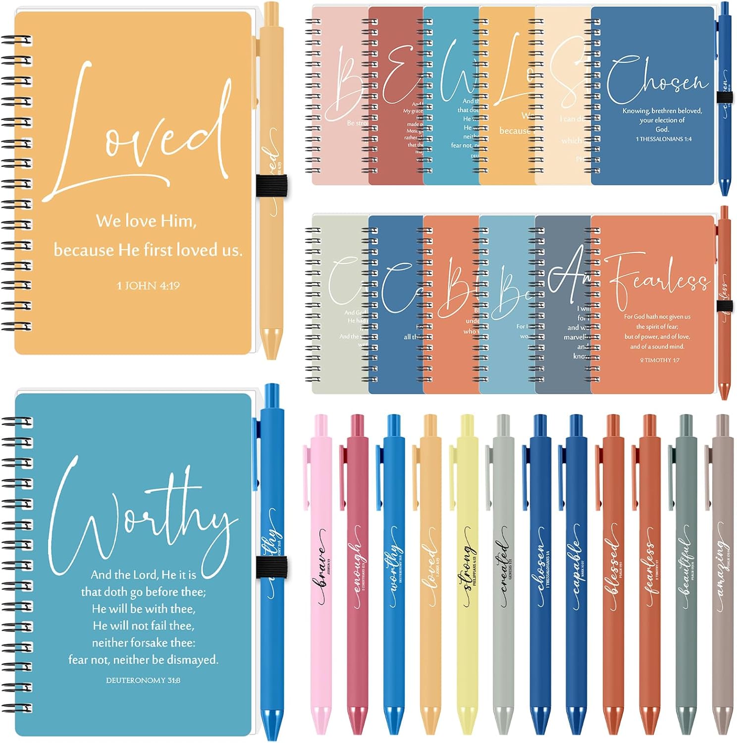 Kosiz 24 Sets Inspirational Christian Gifts for Everyone