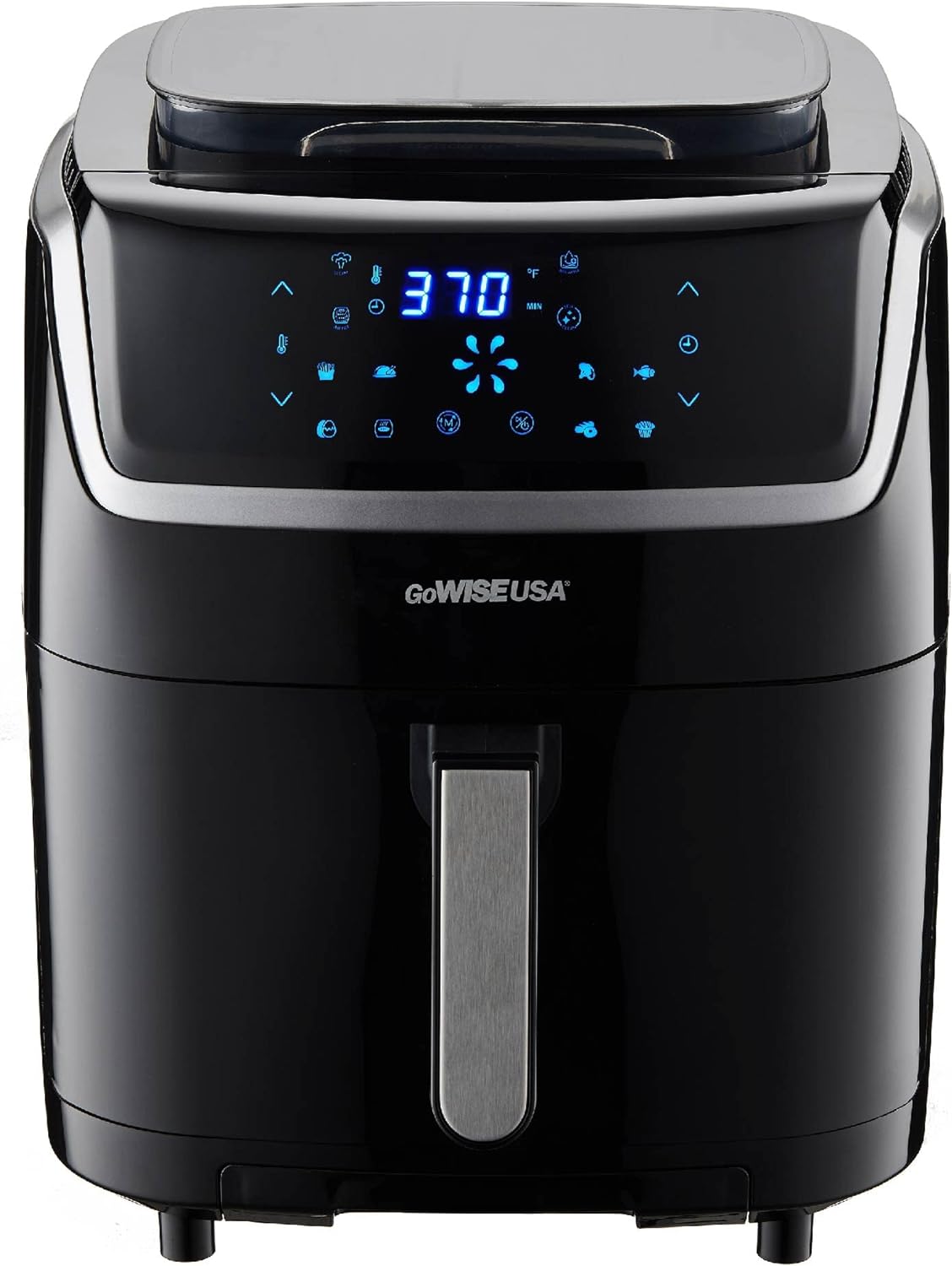 GoWISE 7QT Steam Air Fryer - Touchscreen + 8 Presets