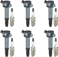 Ignition Coil Pack UF486 with Iridium Spark Plugs SP433 - Fit