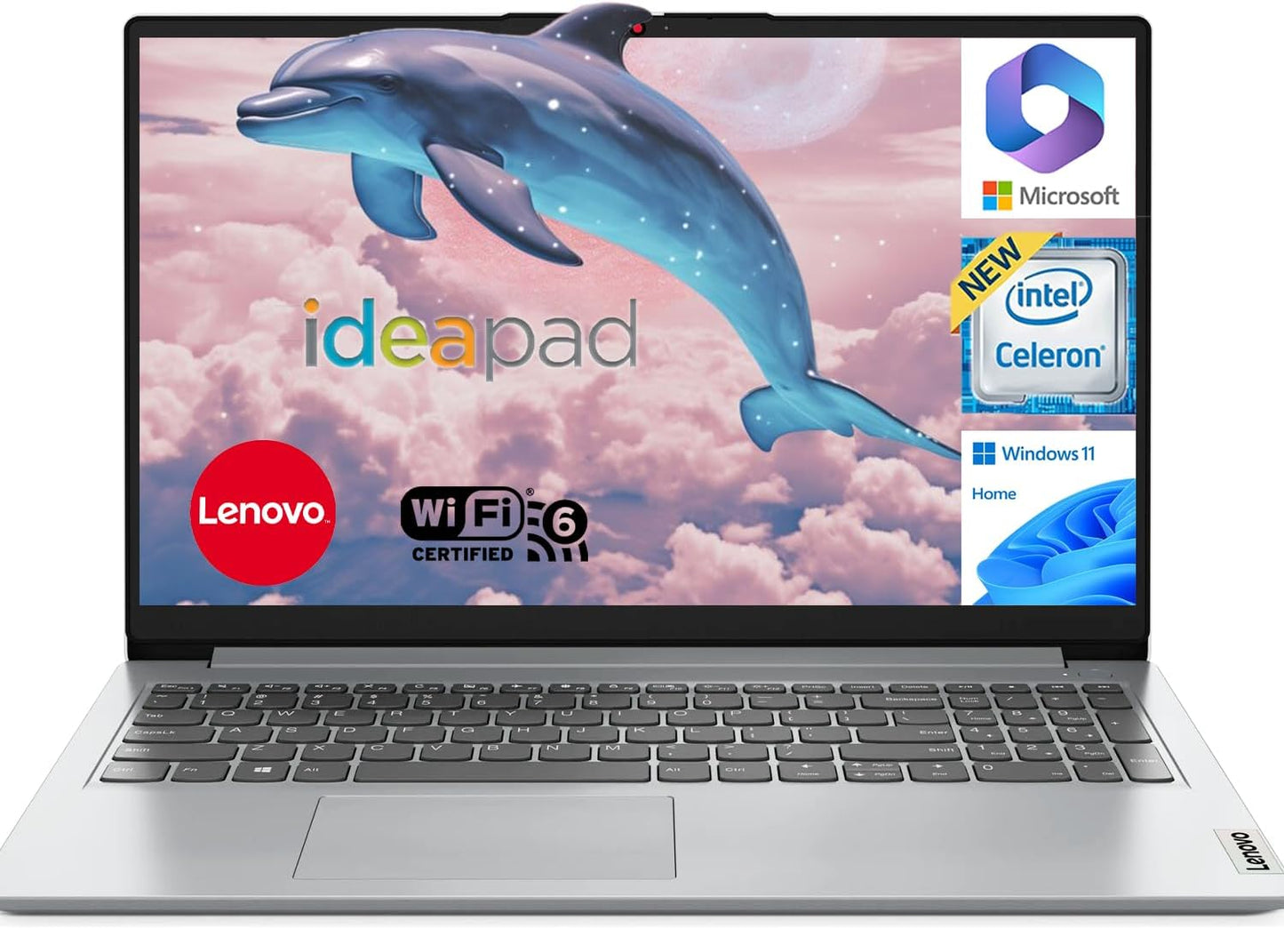 Lenovo IdeaPad 15.6 Inch Laptop with 20GB RAM and 1.2TB Storage