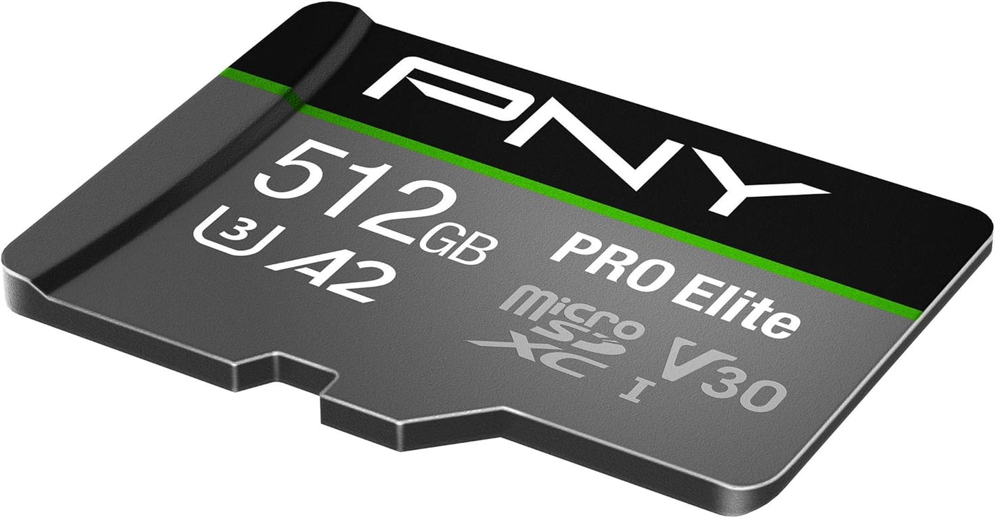Capture Every Moment with PNY 512GB Elite microSDXC