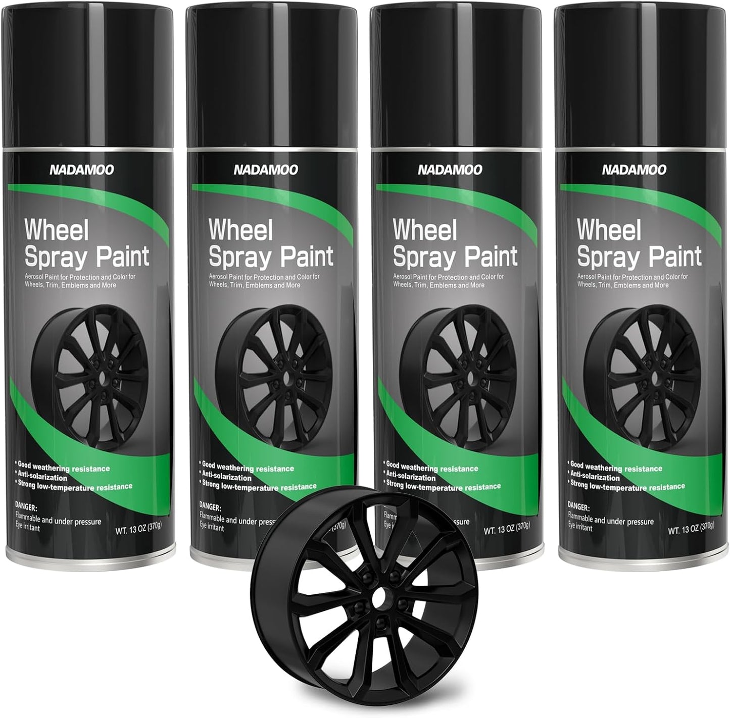 NADAMOO Aluminum Wheel Spray Paint for Car Rim Protection