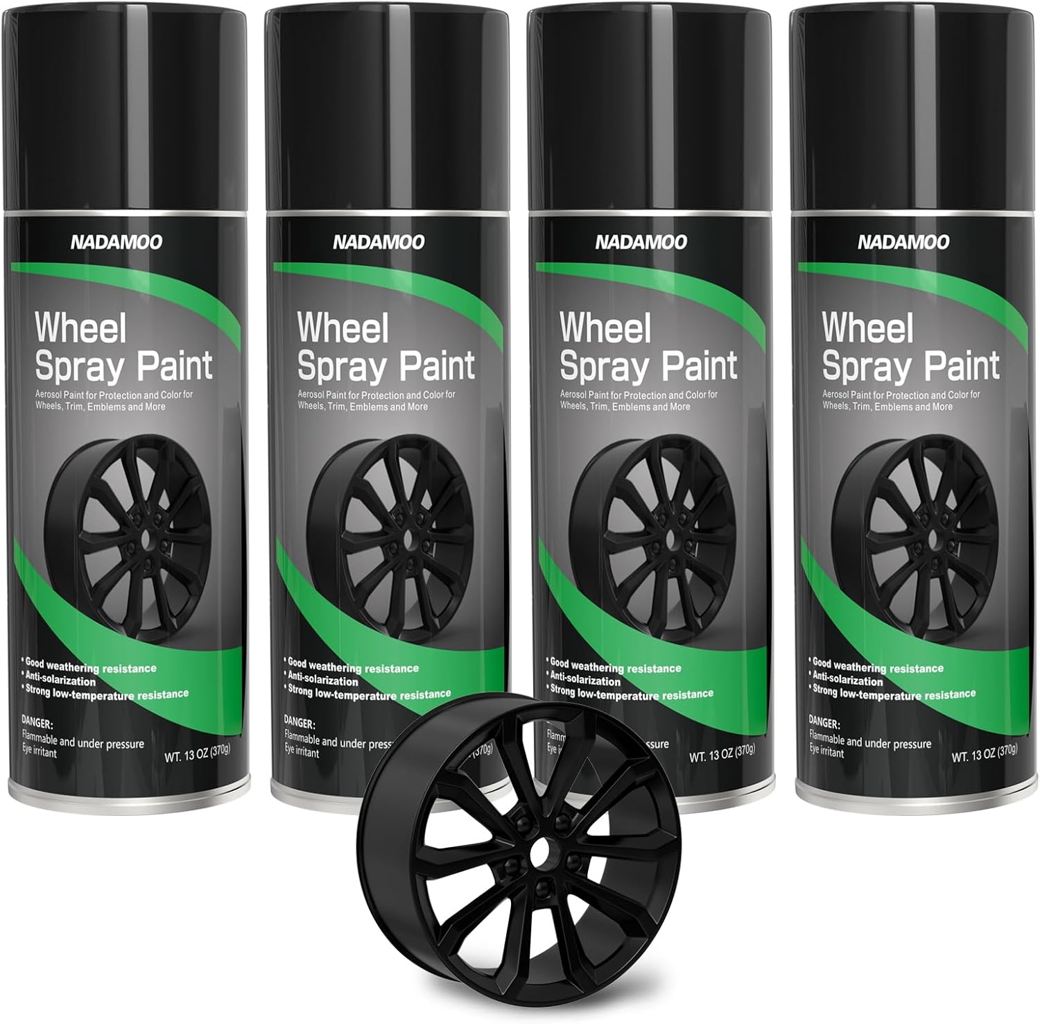 NADAMOO Aluminum Wheel Spray Paint for Car Rim Protection