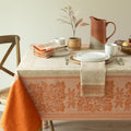 Harvest Gathering Jacquard Tablecloth 60ft x 120ft - Heavyweight Fall