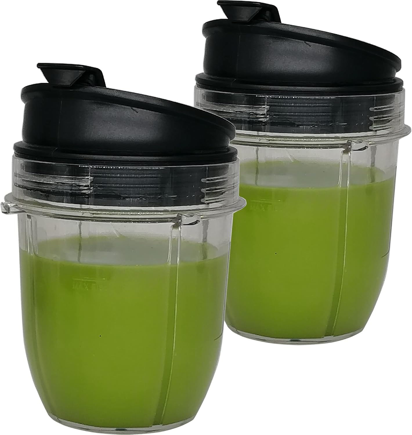 12oz Cup with Spout Lid for Nutri Ninja Blender - Leakproof!