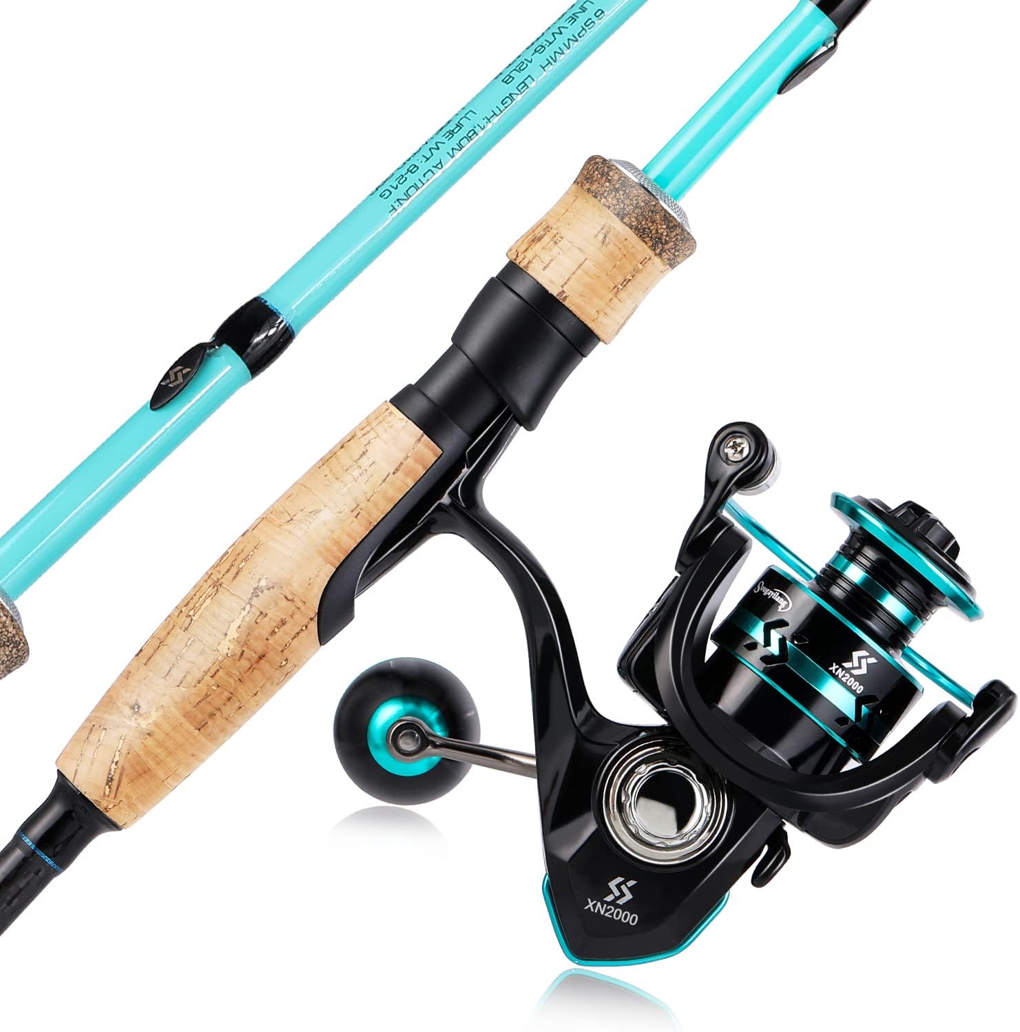 Sougayilang Fishing Rod and Reel Combo for Freshwater and Saltwater