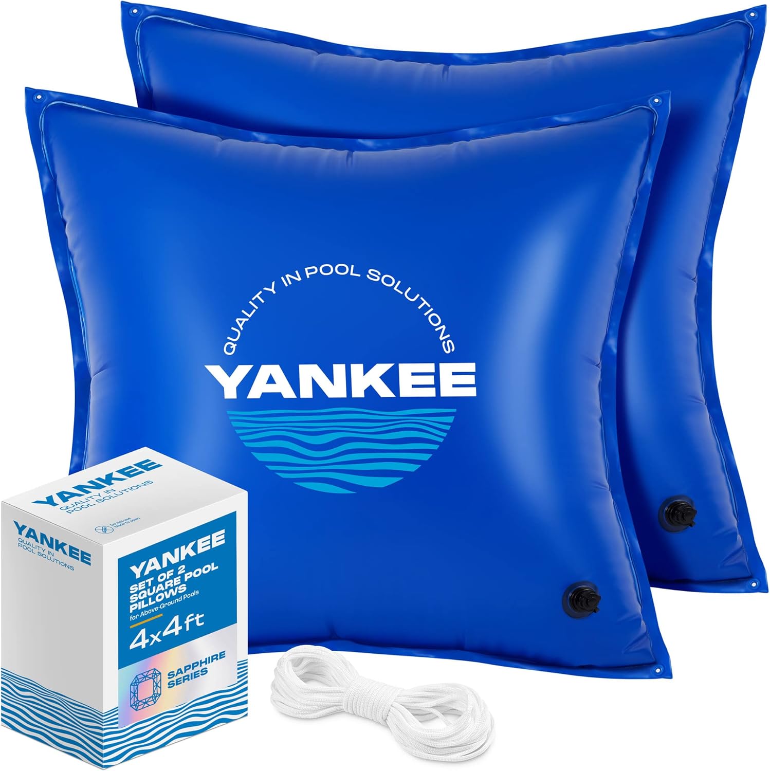 Yankee 4x4 Pool Pillows for Above-Ground Pools - Winter Protection