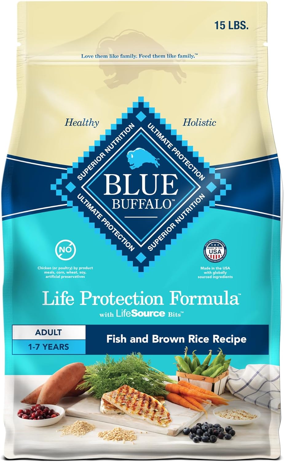 Blue Buffalo Life Protection Formula Dry Dog Food for Strong Muscles
