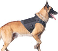 ICEFANG GN1 Reflective Tactical Dog Harness Large - MOLLE K9 Vest