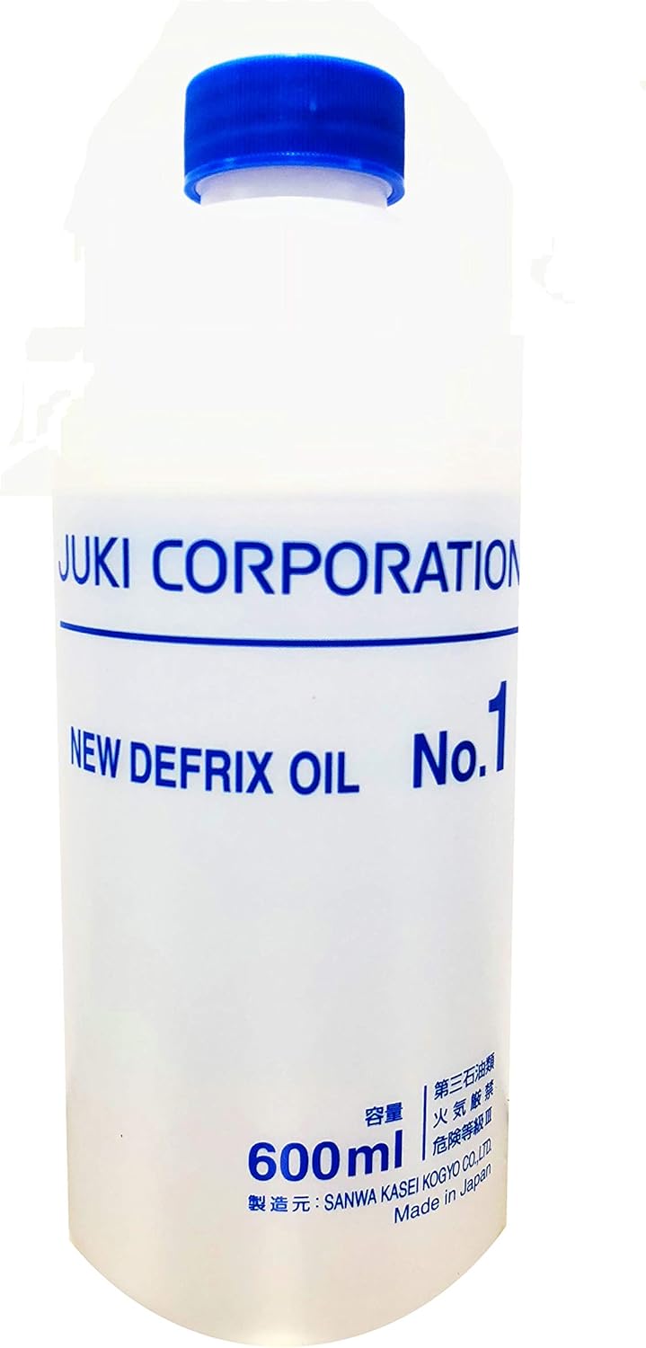 Juki Genuine Defrix Sewing Machine Oil - Premium 600ml Oil
