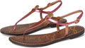 Sam Edelman Gigi Flat Sandal - Comfortable Padded Thong (Style 9JVL)