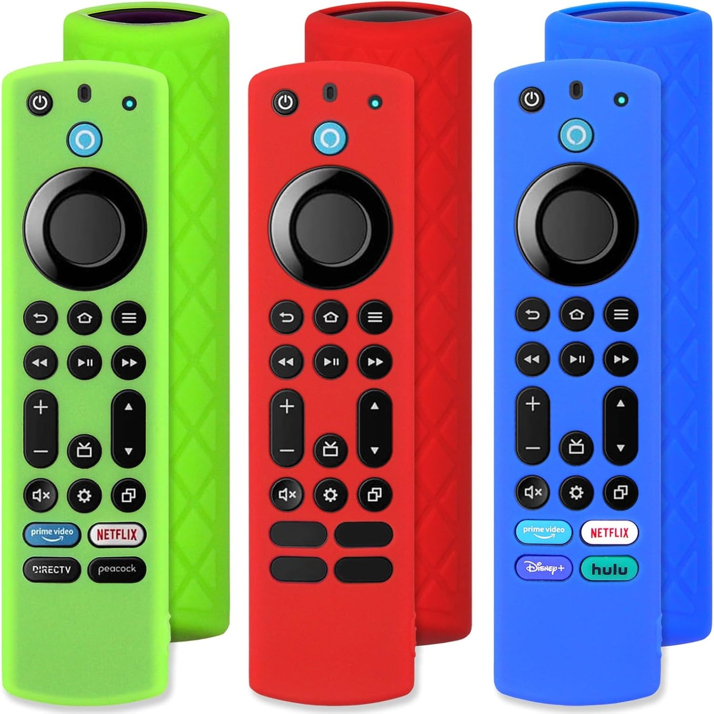 Glowing Silicone Remote Case Set - Enhance Control