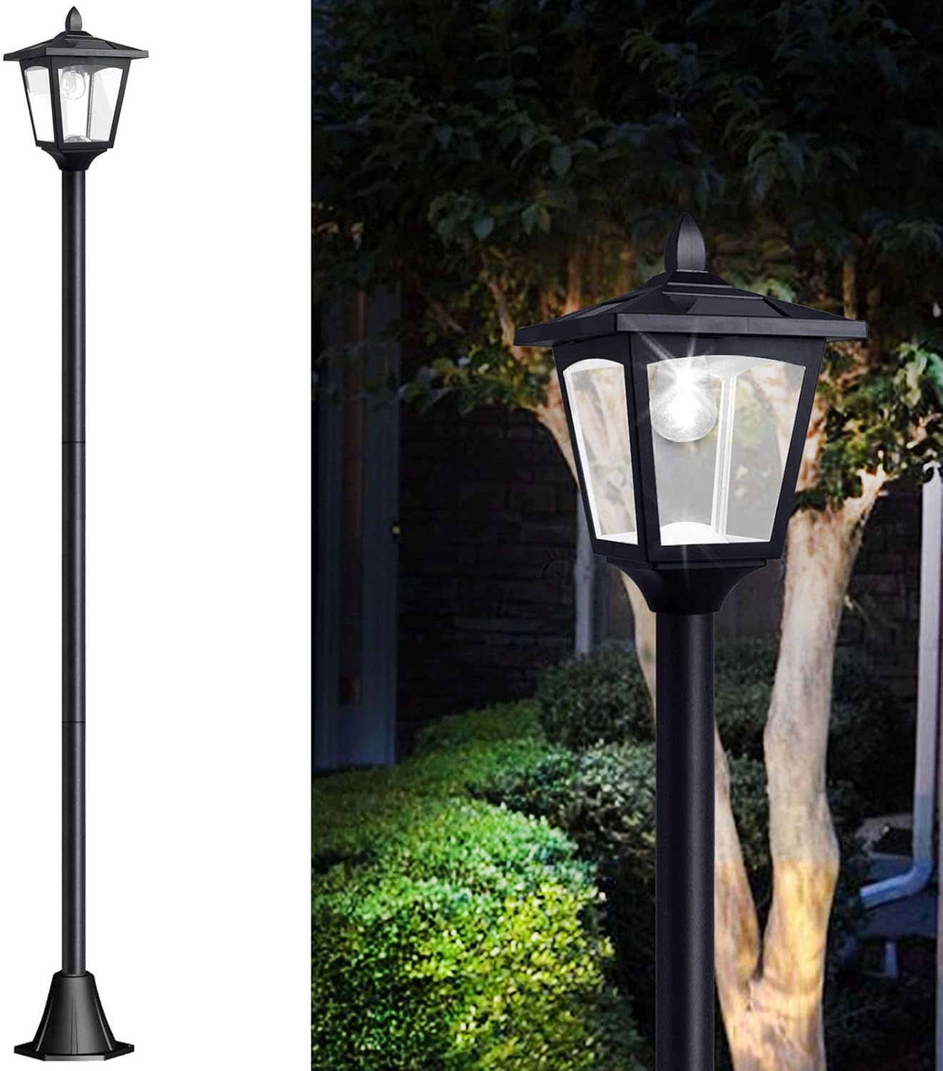 67 Solar Lamp Post Lights Outdoor for Garden and Pathway