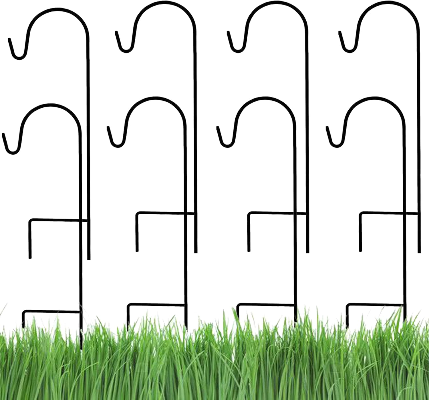 Versatile 25 Inch Shepherds Hook for Garden and Patio Use