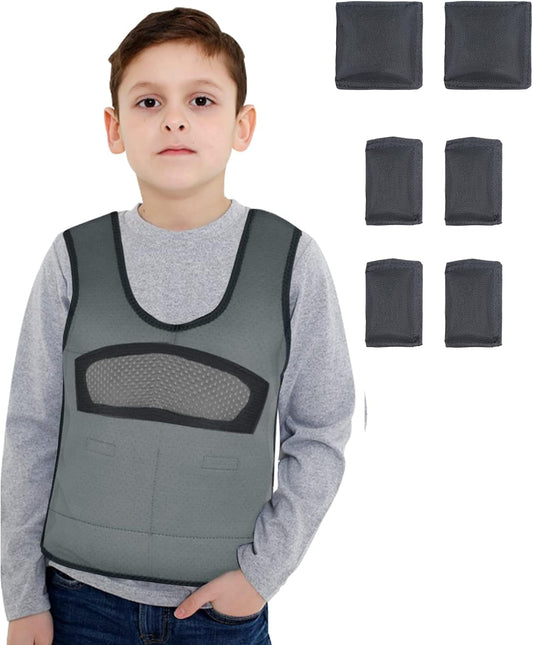 Compression Vest for Kids - Adjustable Weighted Vest for Comfort