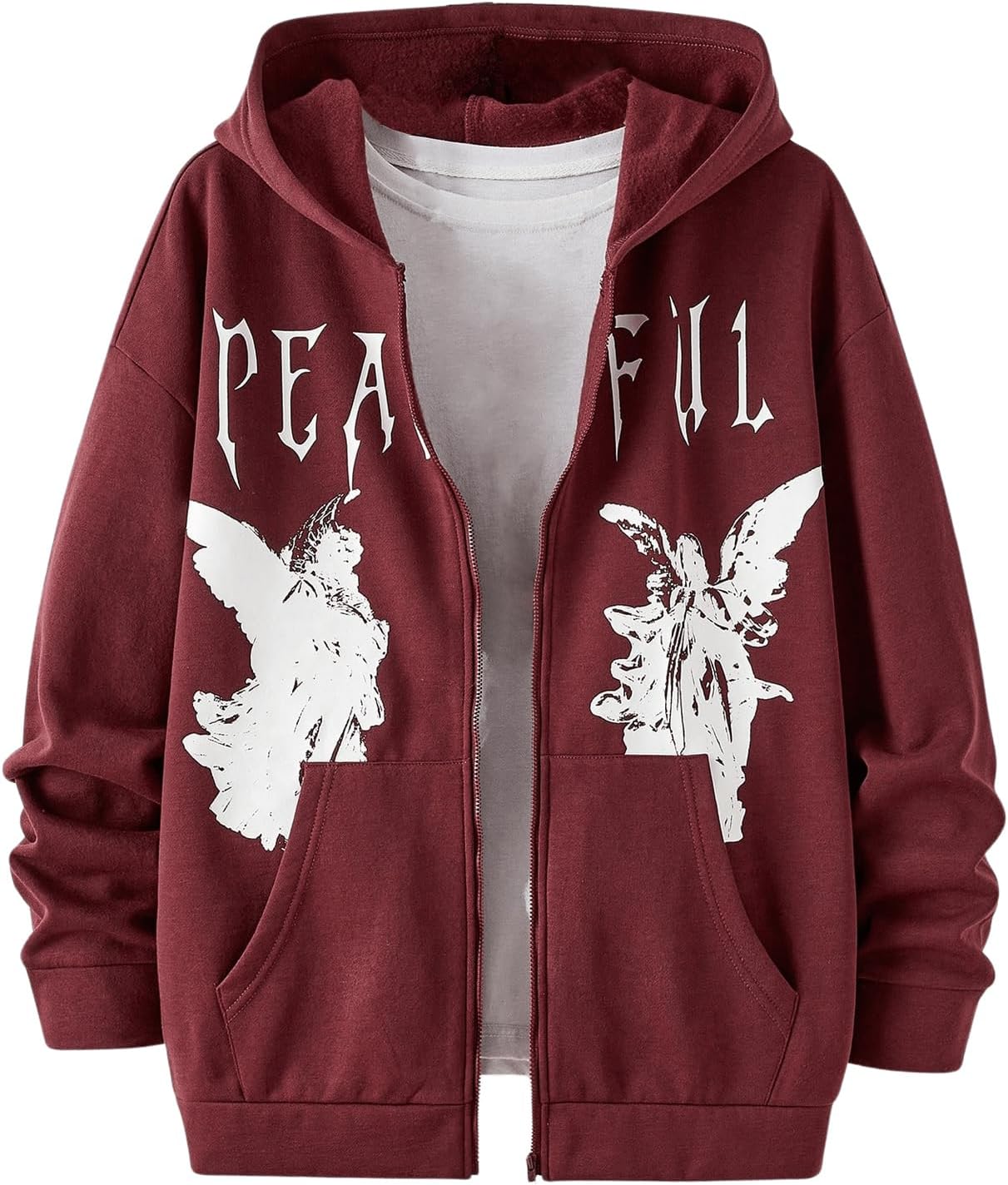 Stylish Men's Graphic Zip Up Hoodies for Casual Streetwear