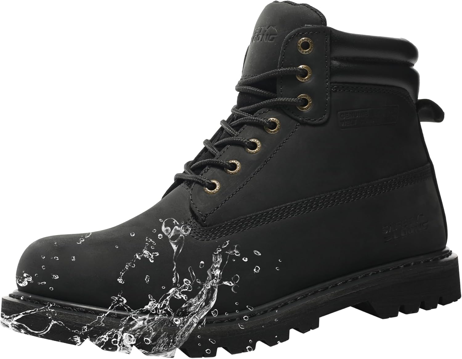 Work Boots for Men Waterproof Soft Toe Non Slip Comfortable