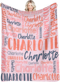 Personalized Blankets with Name Customized Plush Throw - Soft, Gift