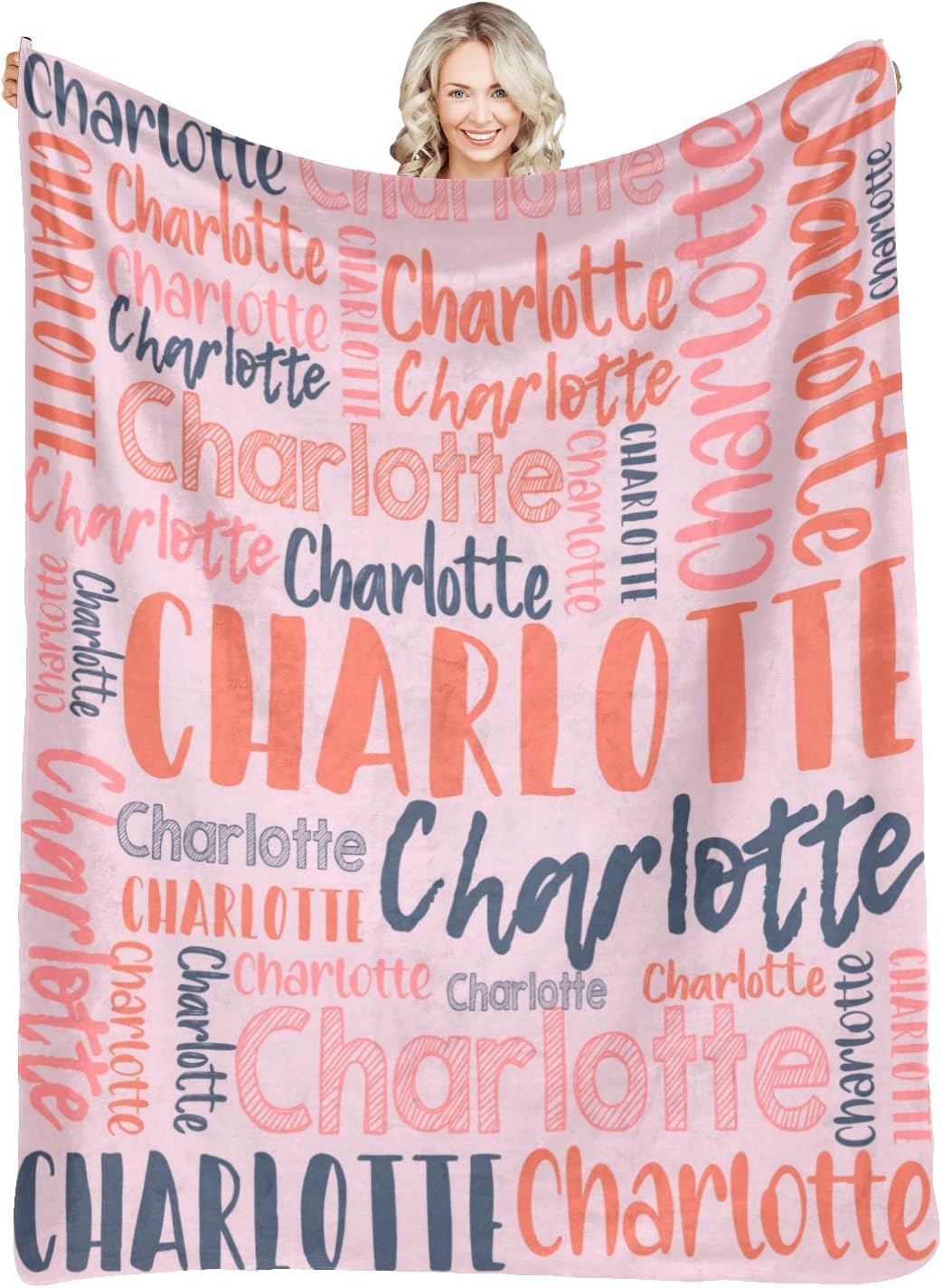 Personalized Blankets for Kids and Adults - Custom Name Throws