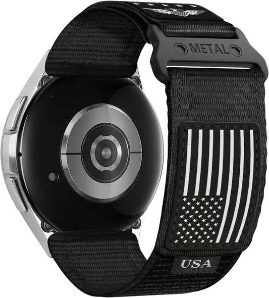 20mm Quick Release Nylon Watch Band for Samsung & Garmin