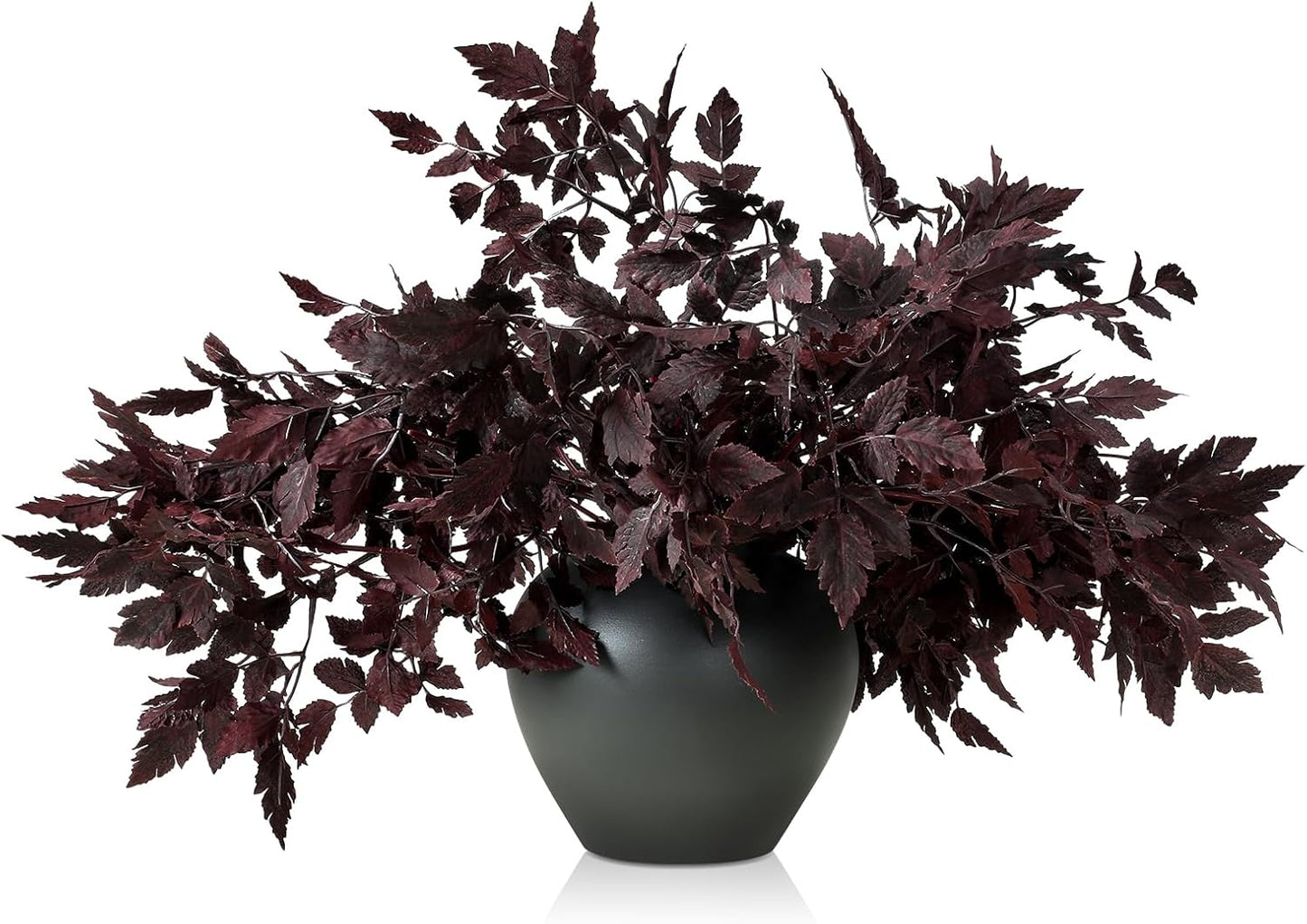 Artificial Cimicifuga Plant Leaf Spray for Autumn Decor