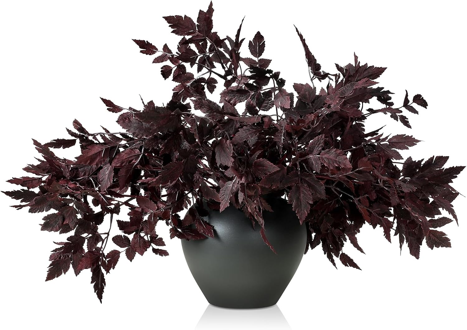 Artificial Cimicifuga Plant Leaf Spray for Autumn Decor