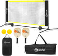 GOOX 6FT Small Mini Pickleball Net Set - Portable Practice Trainer