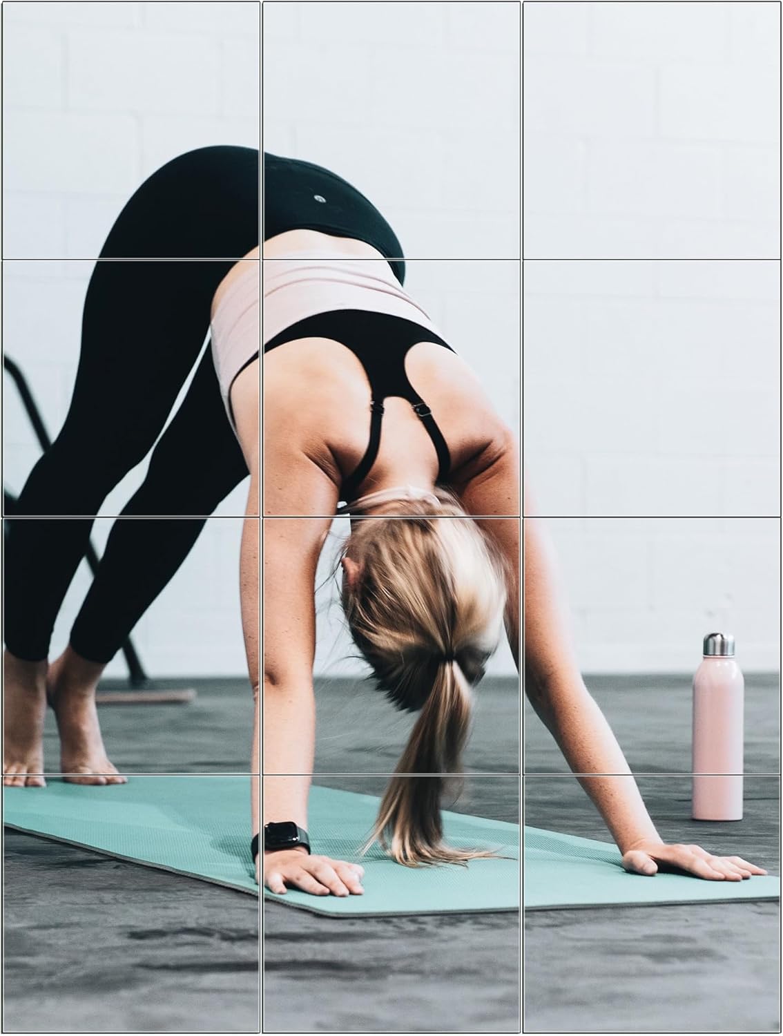 Ruomeng Home Gym Mirror Tiles - Perfect for Elegant Spaces