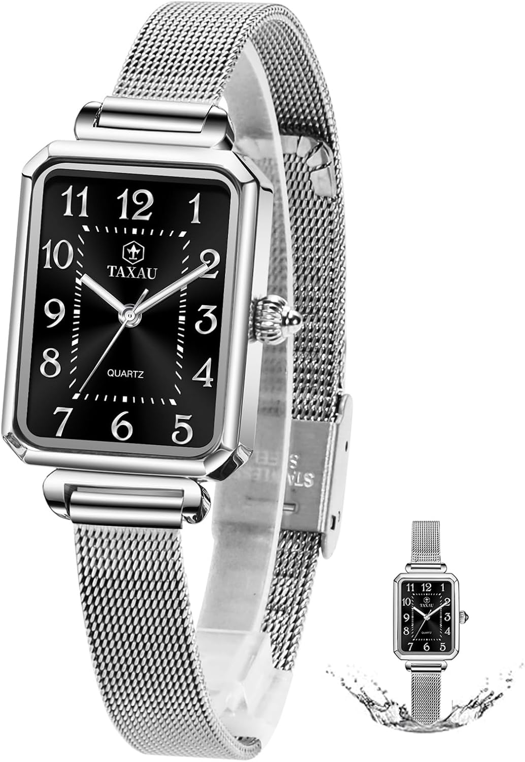 Elegant Mesh Strap Waterproof Women's Watch by Taxau