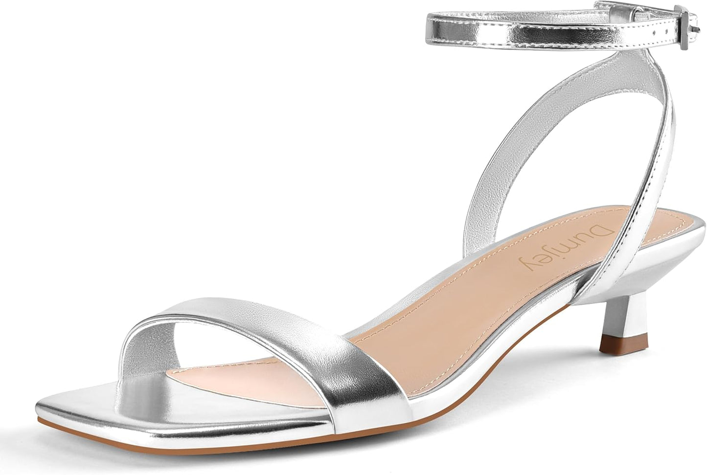 Stylish Women Kitten Heel Sandals for Weddings and Parties