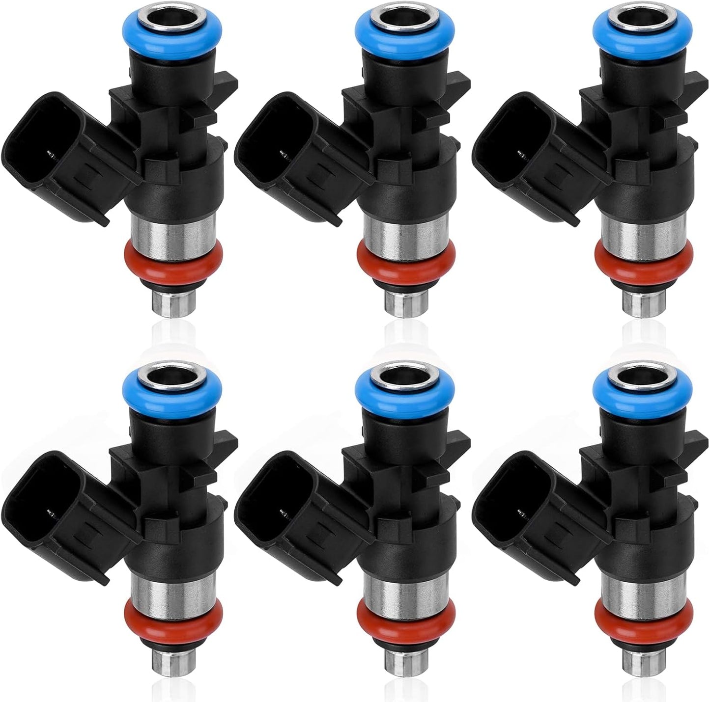 Set of 6 Fuel Injectors for Jeep Grand Cherokee and Dodge