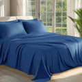 Shilucheng 100% Viscose from Bamboo Queen Sheets - Ultra Cooling Soft