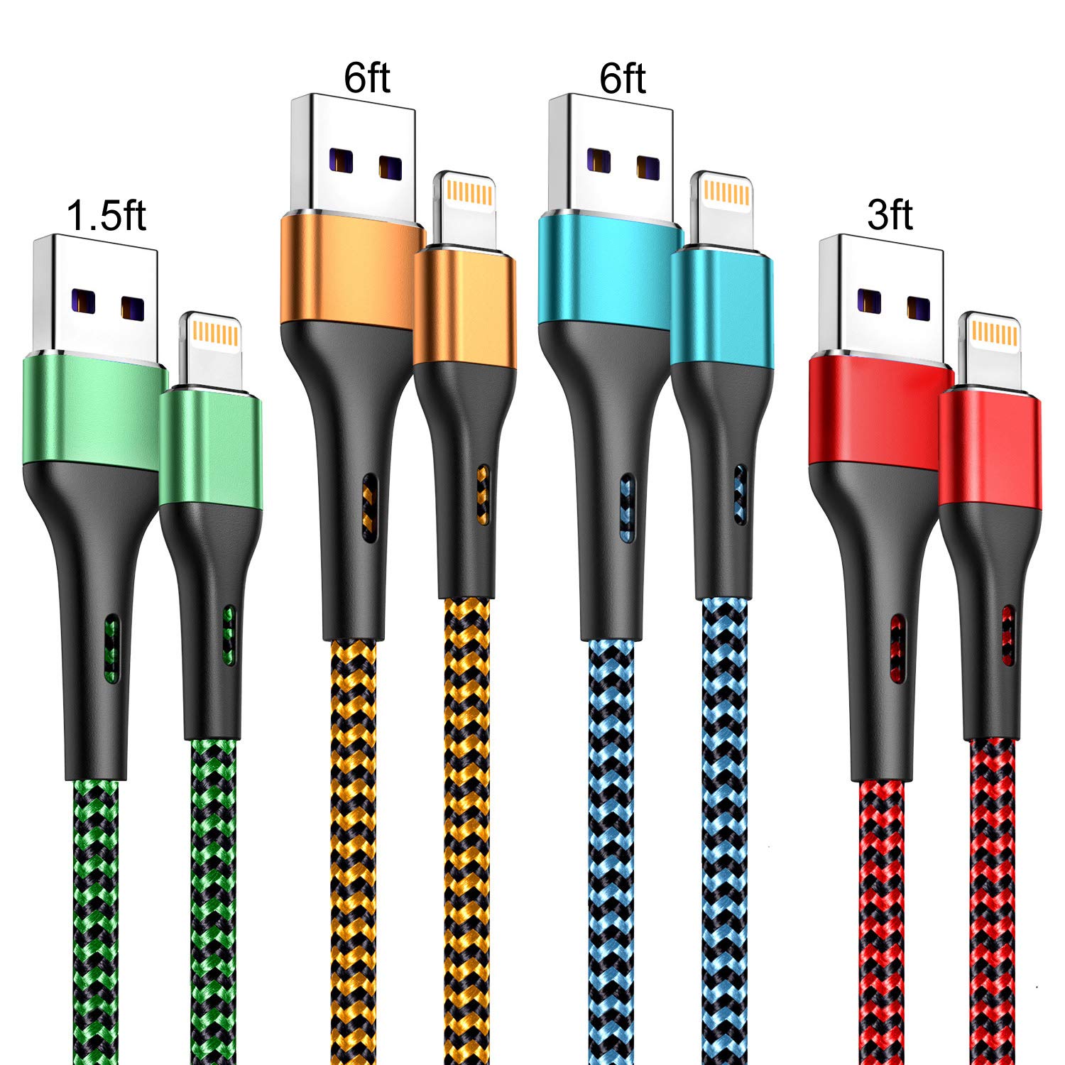 Fast Charge Your iPhone 14/13/12 with Durcord 6FT Lightning Cable