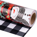 Christmas Wrapping Paper Jumbo Roll - Snowman & Buffalo Plaid