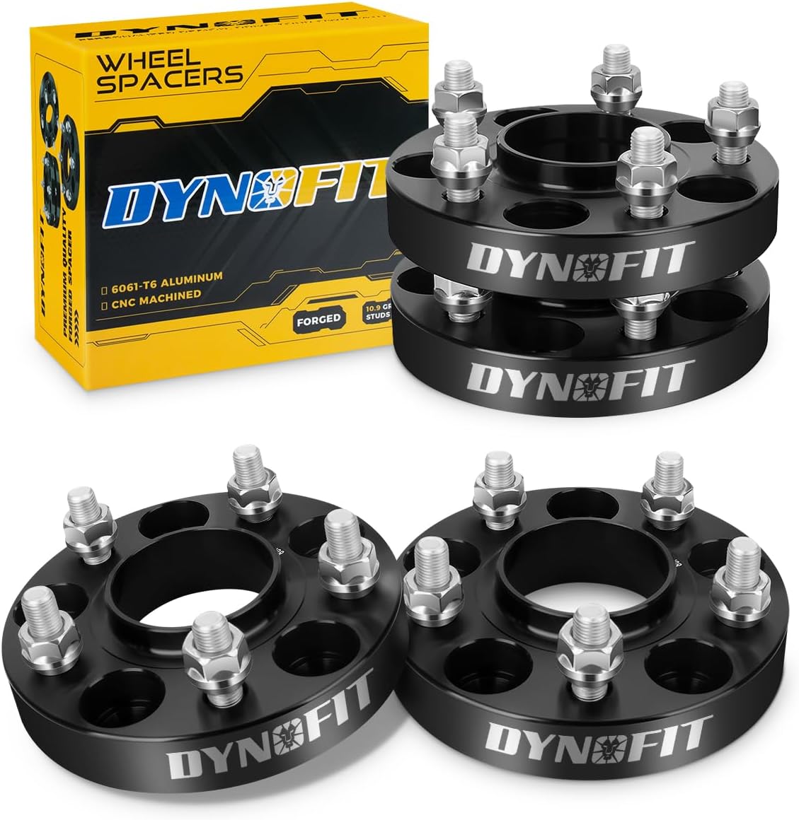 Dynofit 5x114.3 Wheel Spacers 1 Inch for Nissan and Infiniti