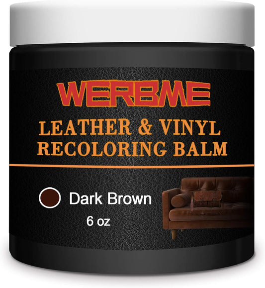 Dark Brown Leather Color Restorer - Restore Faded Leather
