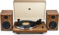 Arkrocket Cassini Vinyl Record Player with 40W Speakers - Retro Hi-Fi