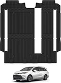 3W Floor Mat Fit Toyota Sienna 2021-2025 (Only for 8 Seat) - Full