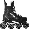 TronX Stryker Adjustable Roller Inline Hockey Skates - Adjustable Fit