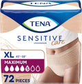 TENA Sensitive Care Incontinence Underwear for Women, Maximum - XLarge