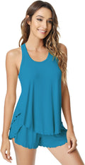NACHILA Pajamas for Women Viscose Bamboo Tank and Shorts - Soft Sleep
