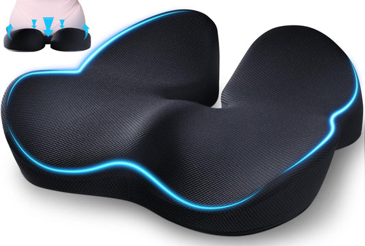 Memory Foam Sciatica Relief Cushion by Juuwan