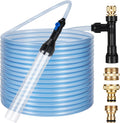 Gravel Vacuum for Aquarium Fish Tank Siphon - Easy Water Changes
