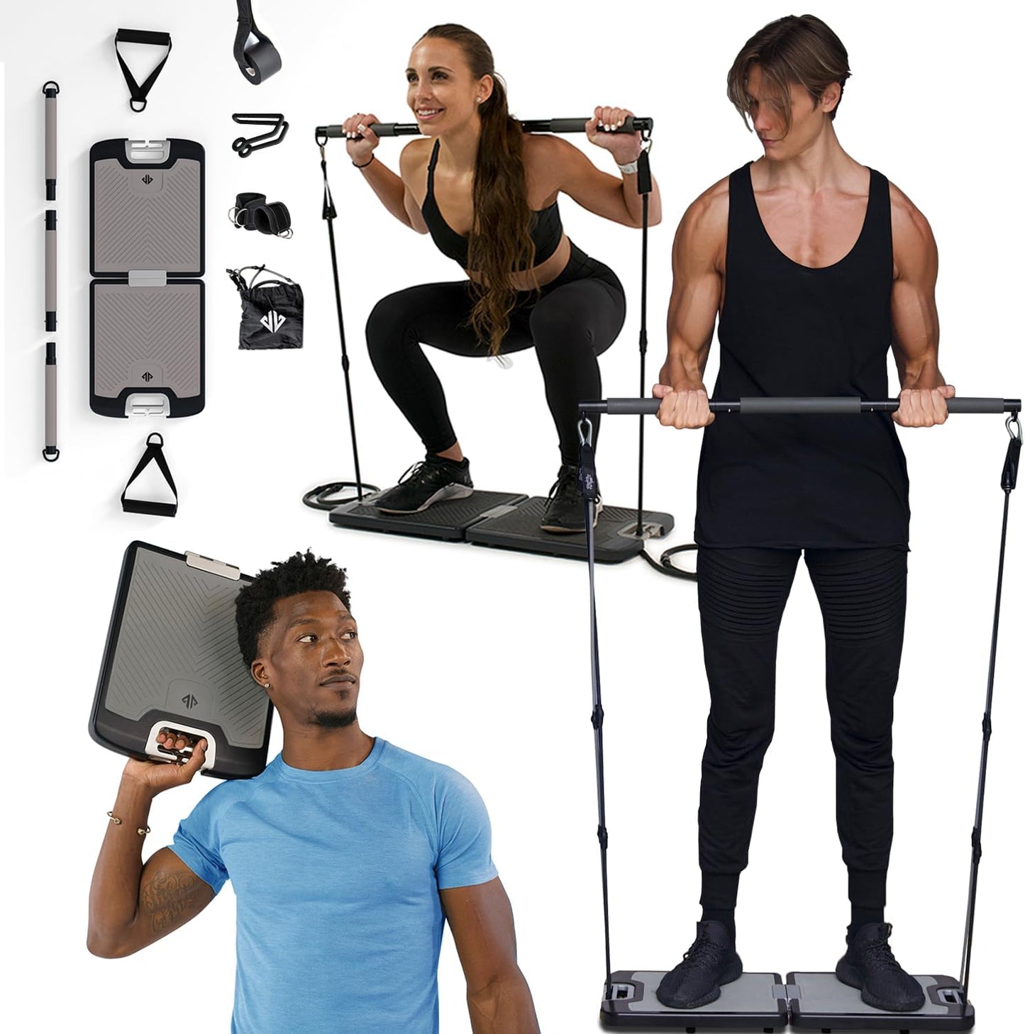 EVO Gym Portable Home Gym Equipment for Strength Training