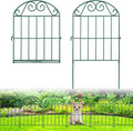 ADAVIN 24Panels Collapsible Garden Fence 26 ft x 24 in - Arched Border