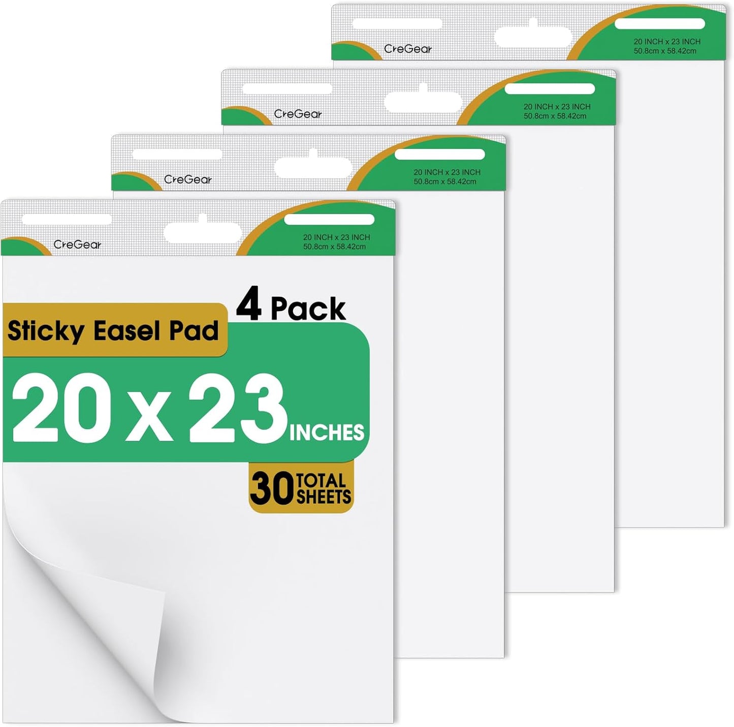 Sticky Easel Pad 20 x 23 Inches for Office and Classrooms