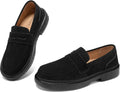 Casual Slip On Suede Loafers for Women by BEAUSEEN