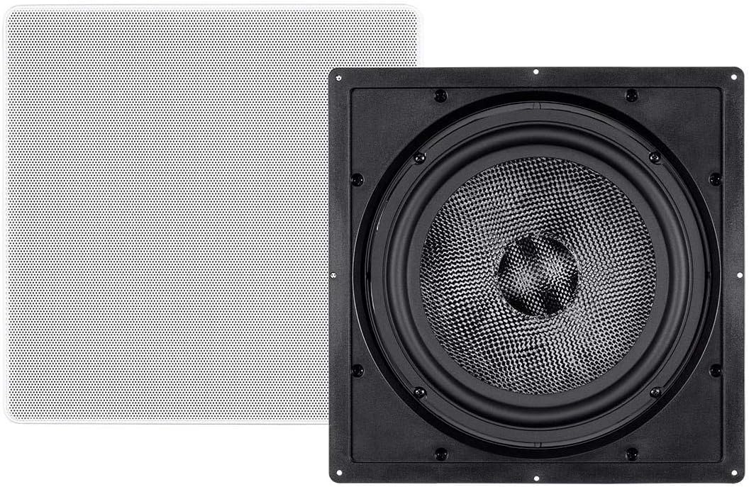 Monoprice Carbon Fiber In-Wall Speaker Delivers Deep Bass Power