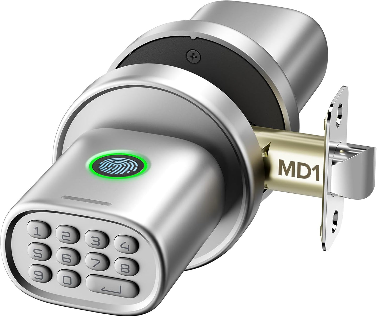 Keyless Entry Door Lock with Fingerprint and Keypad Security