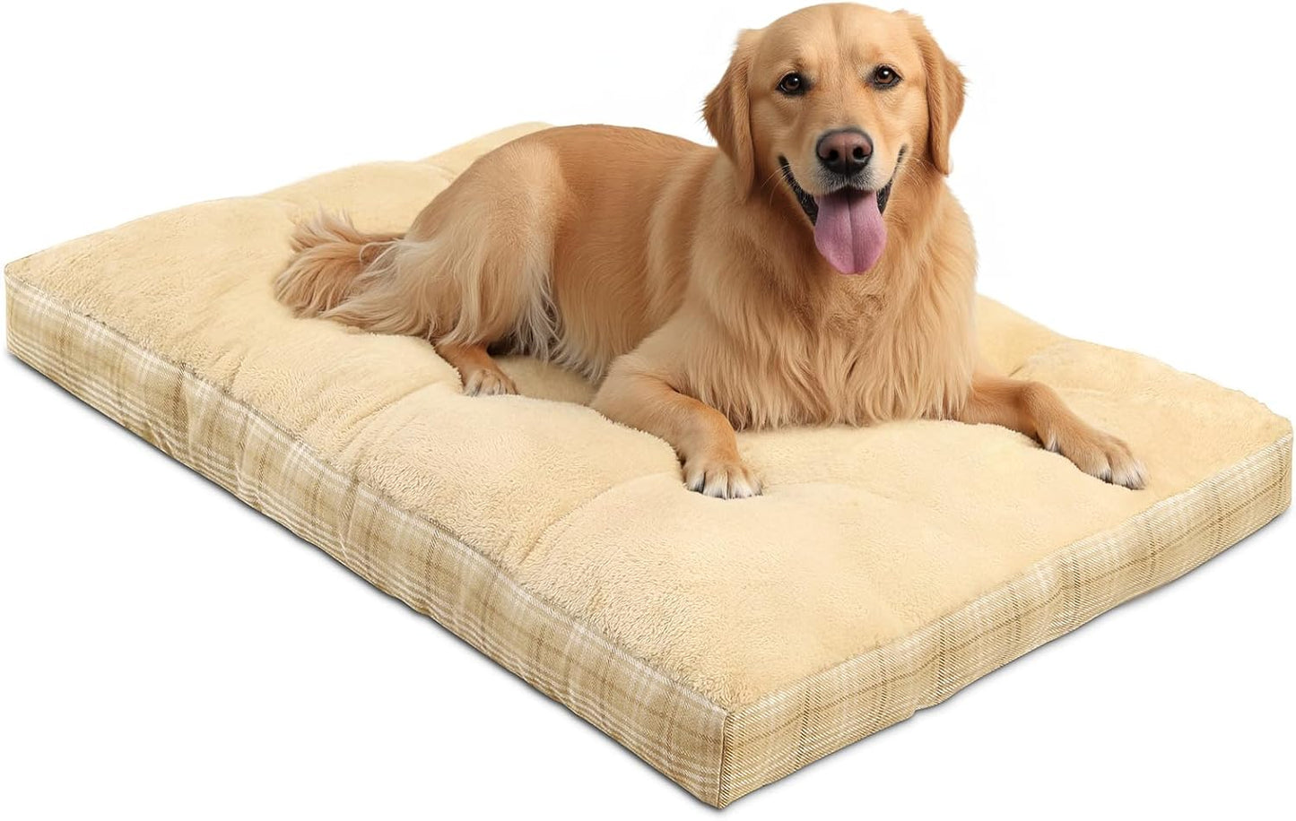 MIHIKK Washable XXL Dog Bed for Extra Large Dogs with Comfort